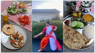 Healthy Breakfast & Traditional Indian Thali | Get Ready With Me For A Bollywood Dance Performance