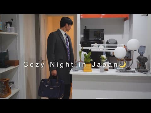 A Gentle Night At Home In Japan 🇯🇵| Minimal Slow Vlog