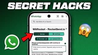 5 Secret Whatsapp Tips, Tricks And Hacks That You Didn't Know Existed 2026 I Rocketsend Review 🚀