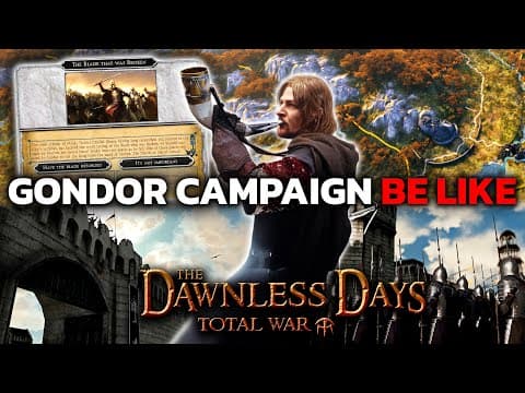 Gondor Is Brutal In The Dawnless Days Total War