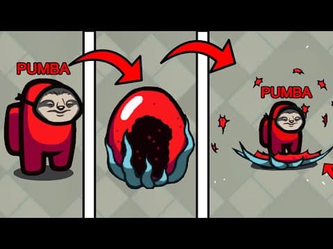 Worst Shapeshifter Transformation Ever In Among Us! Funny Moments #396