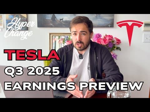 Tesla Q3 2025 Earnings Preview 📊