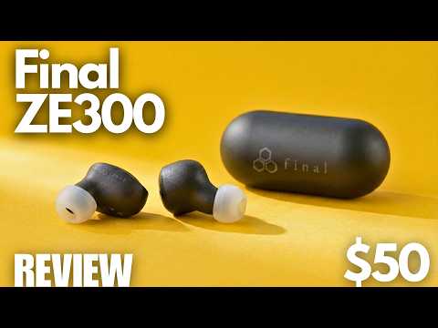 Review: Final Ze300 Anc True Wireless Earbuds | $50 Japan Design Tws In-ear Headphones?