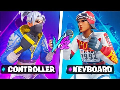 I Hosted A Controller Vs Keyboard 1v1 Tournament For $100... (part 16)