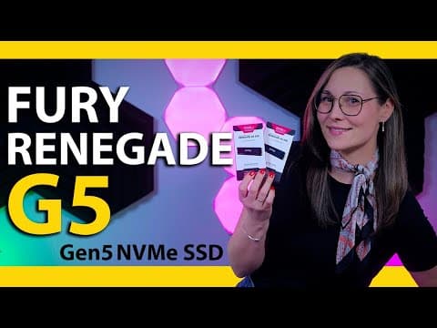Kingston's First Gen5 Ssd - Fury Renegade G5 Review