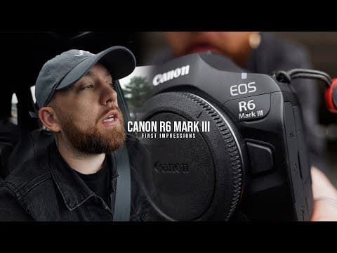 I Failed Vlogmas - Canon R6 Mark 3 (first Impressions)