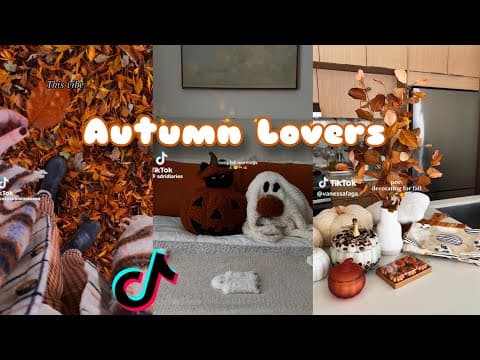 Cozy Autumn/fall Tiktok Compilation🍂🤎🥧☕️