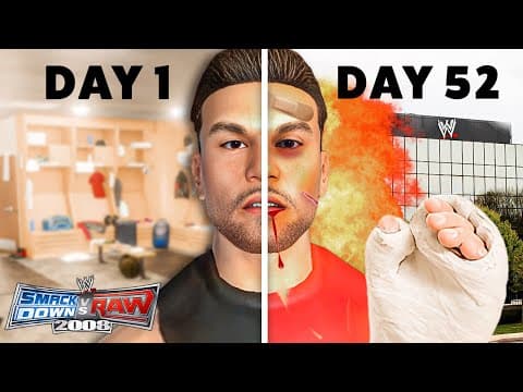 I Put Chris Danger In Wwe Svr 2008 24/7 Mode!