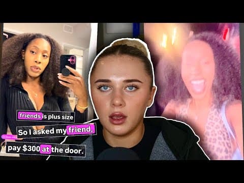 The Most Pathetic Girl Exposes Herself For Being A Bad Friend.