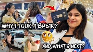 Why I Took A Small Break & Whats Next?👀🙌 | Solo Trip✈️ | Thejathangu😉