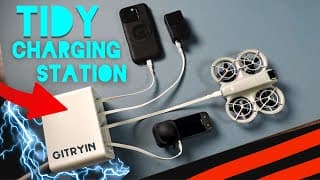 Say Goodbye To Cable Clutter, Check Out The 12-in-1 Charging Station From Gitryin