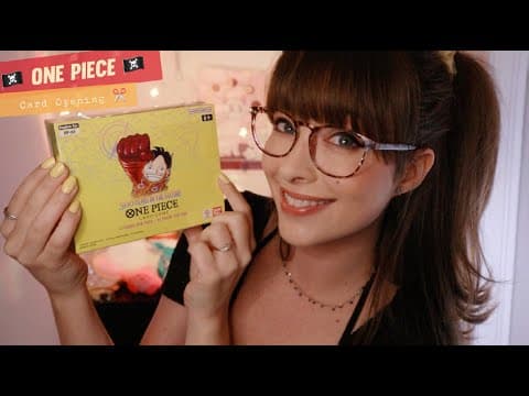 Asmr 🏴‍☠️ One Piece Op07 Booster Box Opening 🚀 500 Years In The Future • Whispered Unboxing!