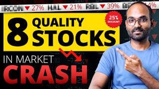 8 Stocks To Buy In Stock Market Crash | Stocks With High Upside Potential | Stocks To Buy Now