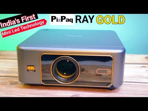 Pixpaq Ray Gold Projector Unboxed Reviewed | Best Ever Projector Under 25k