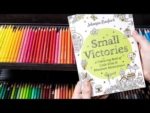Coloring “small Victories” (johanna Basford Coloring Book)