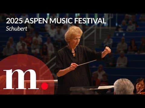 Jane Glover Conducts Schubert's Symphony No. 9 At The 2025 Aspen Music Festival And School