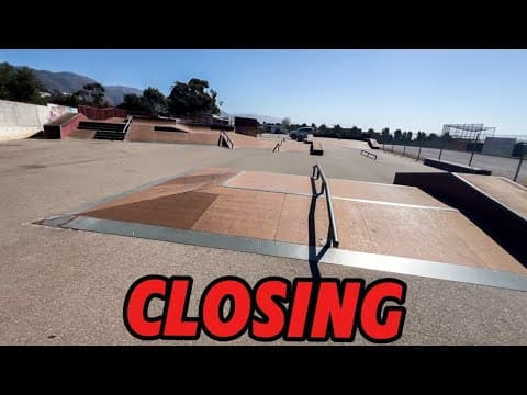 They Shut Down The Skatepark Everyone Loved