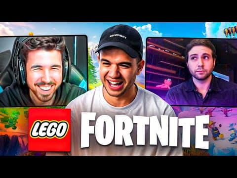 El Team Karmaland En Lego Fortnite!!