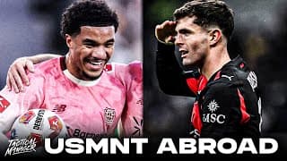 Pulisic Scores & Wins Milan Derby | Tillman Goal & “assist” | Weah Rocket Goal | Usmnt Abroad