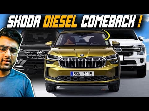 2024 Skoda Kodiaq Diesel Is Better Than Ford Everest At ₹ 20 Lakhs Less | Launch Details