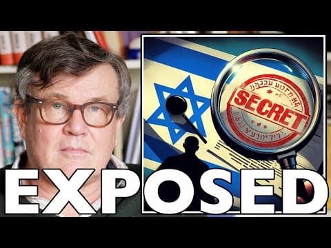 Peter Oborne Exposes Israel’s Dodgy Dossier On Unrwa