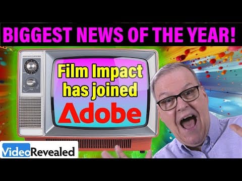 Big News! Film Impact Has Joined Adobe