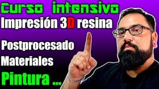 APRENDE a IMPRIMIR y PINTAR FIGURAS en RESINA desde CERO 🔥 Curso INTENSIVO DICIEMBRE | Patreon