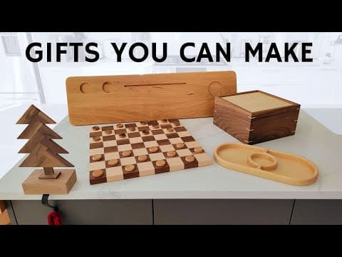 5 Woodworking Gifts You Can Make For The Holidays