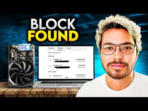 This Solo Bitcoin Miner Found A Block! Nerdqaxe++ Unboxing & Setup