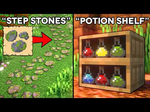 50+ New Build Hacks Using Transparent Minecraft Maps!
