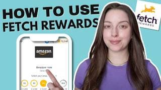 How To Use The Fetch Rewards App | Scan Receipts & Redeem Gift Cards