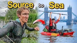 Source To Sea Down The River Thames Without Leaving It