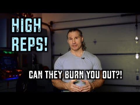 Can High Reps Burn You Out?