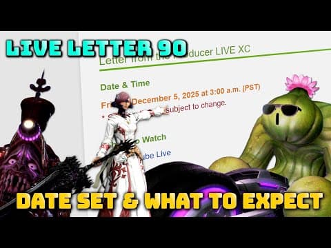 Ffxiv: Live Letter 90 Date Set! & Predicted Details