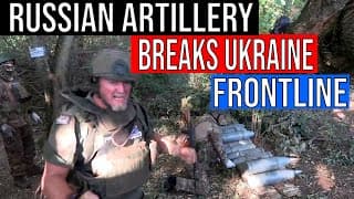 Russian Artillery Pushes Into Kharkiv Ukraine. Frontline Is Crumbling