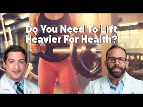 Do You Need To Lift Heavier For Health?
