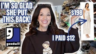 I Scored Over $700 Worth Of Clothes At Goodwill For Under $70! Thrift With Me!