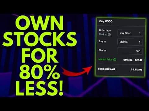 Stop Buying 100 Shares! Do This Instead For 80% Less Cash | Trading Options