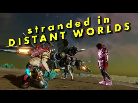 We Got Off The Carrier In Distant Worlds! | Elite Dangerous