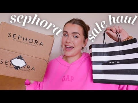 My Biggest *sephora Haul* In Years! Sephora Sale 2025