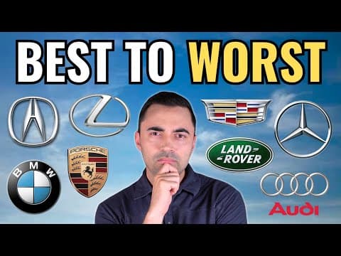 Here Is Every Luxury Car Brand Ranked Best To Worst For Reliability