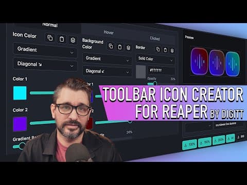 How To Use Reaper Toolbar Creator