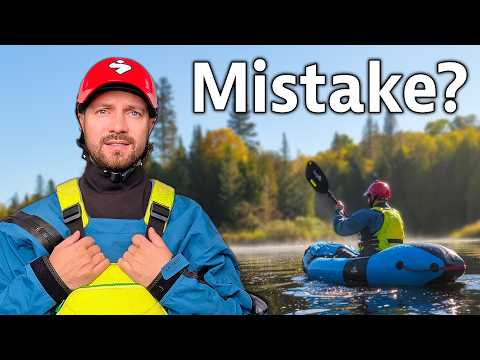 I Am Rarely This Nervous For A Trip - 4-days Camping And Packrafting