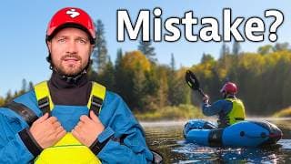 I Am Rarely This Nervous For A Trip - 4-days Camping And Packrafting