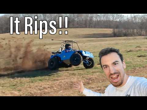 First Real Test Drive Of This Mini Muscle Car Project!!