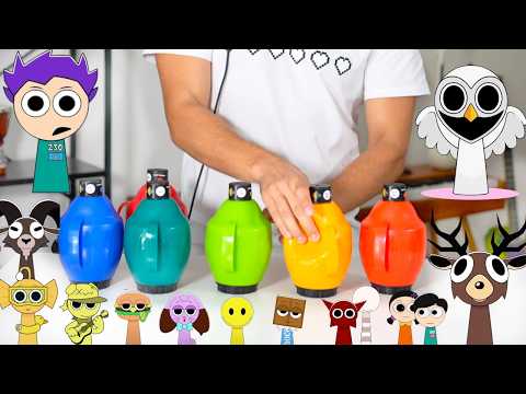 Sprunki Animations Vs Real Instruments!