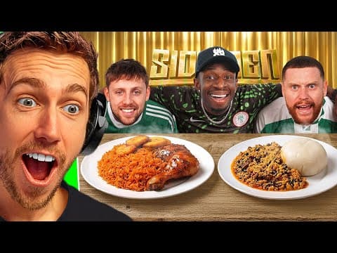Miniminter Reacts To Sidemen Try African Food For The First Time