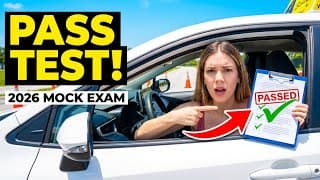 Pass Your Driving Road Test In 2026 | Mock Test