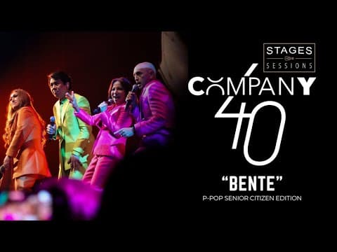 The Company A.k.a Co.40 W/ Tera - "bente" (p-pop Senior Citizen Edition) Live At Company40