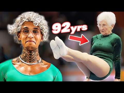 Can I Beat The Oldest Gymnast?!